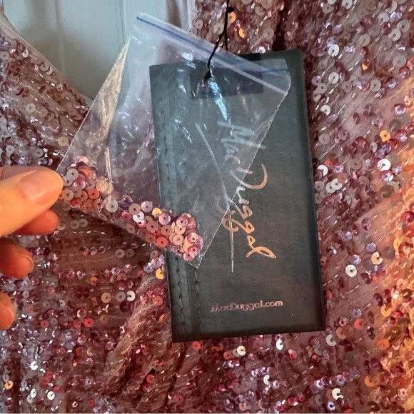 Mac Duggal Light Pink Puff One Shoulder Gown Style #5622 - Picture 9 of 16